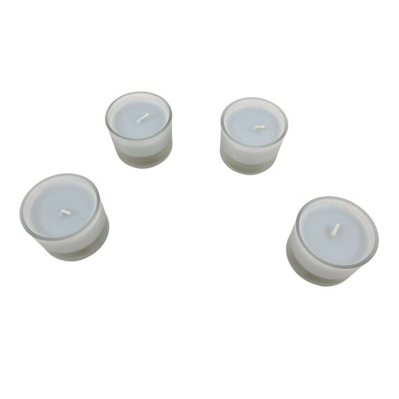 Restoration Hardware Honeydew Quince Votive Candles Set of 4 Filled Votives - Picture 2 of 10